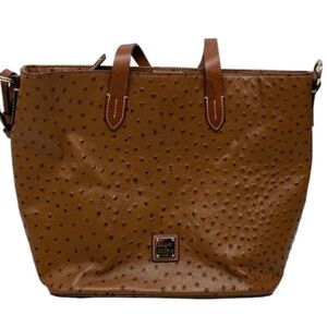 7721 DOONEY & BOURKE BROWN LEATHER TOTE BAG 254677721
